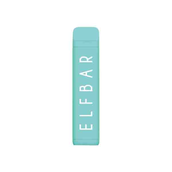 20mg ELF Bar NC600 Disposable Vape 600 Puffs