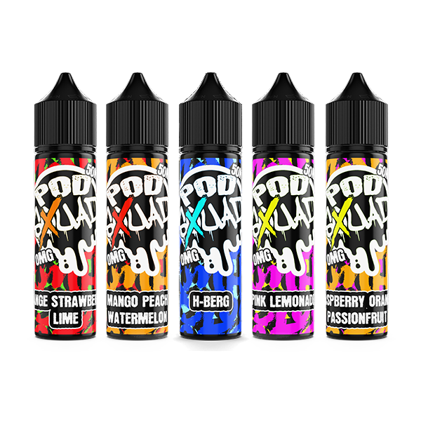 0mg PodSquad 50ml E-liquid (50VG/50PG)