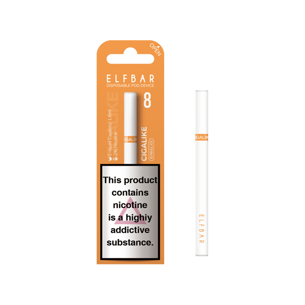 20mg ELF Bar Cigalike Disposable Vape Pod 400 Puffs