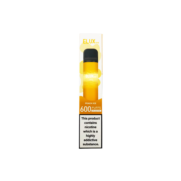 20mg Elux Bar Disposable Vape 600 Puffs