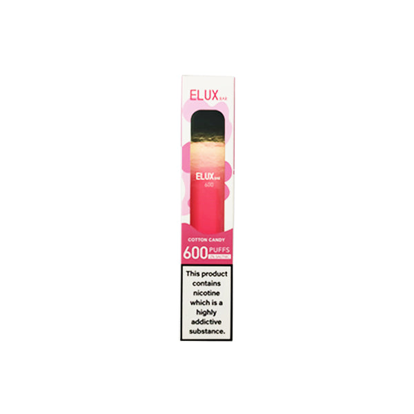 20mg Elux Bar Disposable Vape 600 Puffs