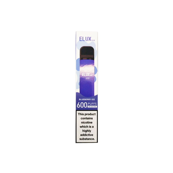 20mg Elux Bar Disposable Vape 600 Puffs