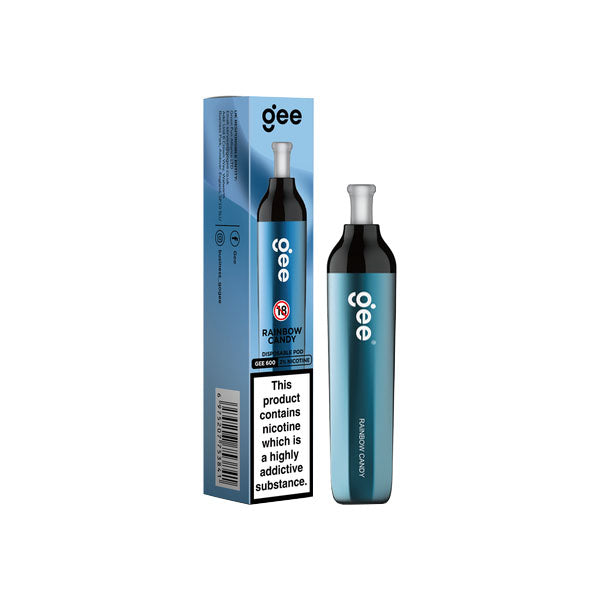 20mg ELF BAR Gee 600 Disposable Pod Vape Device 60...