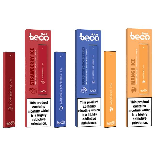 10mg Vaptio Beco Bar Disposable Vape Pod