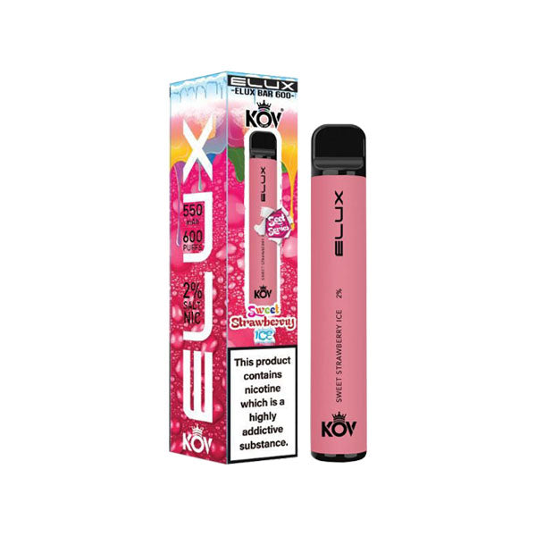 20mg Elux KOV Sweets Bar Disposable Vape Device 600 Puffs