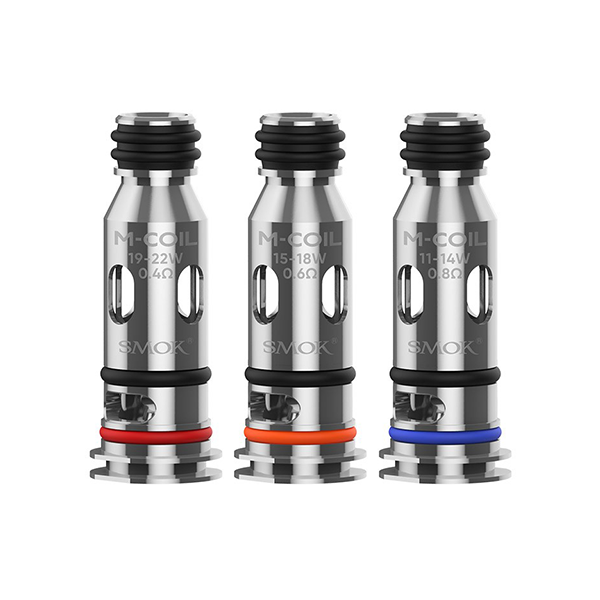 SMOK M Coils Five Pack (0.4Ohm/0.6Ohm/0.8Ohm)