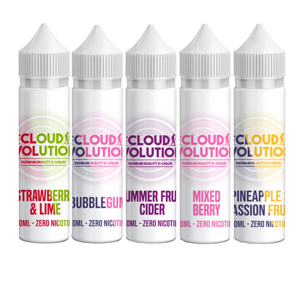 Cloud Evolution Premium Quality E-liquid 50ml Shor...