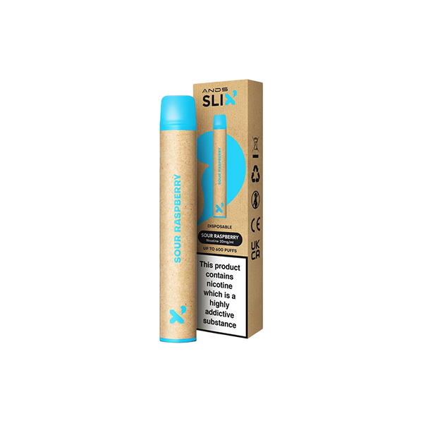 20mg ANDS Slix Recyclable Disposable Vape Device 600 Puffs