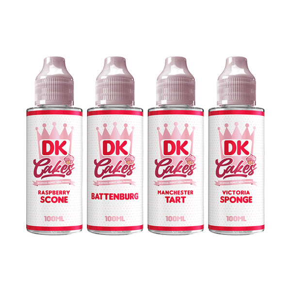 DK Cakes 100ml Shortfill 0mg (70PG/30VG)