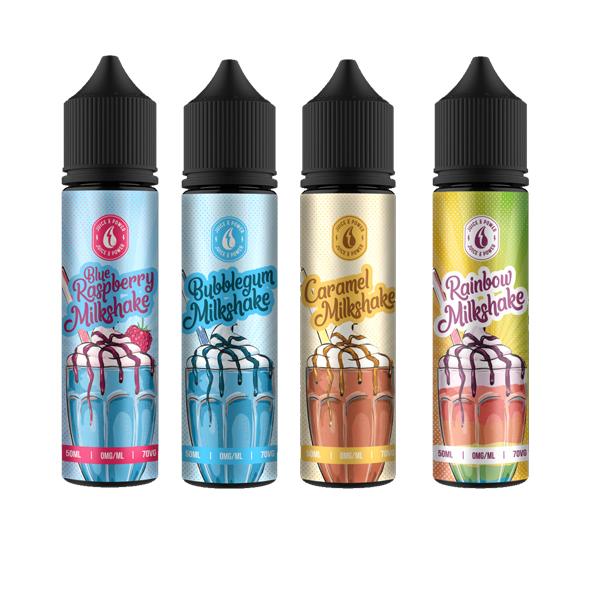 Juice N' Power Milkshake Range 50ml Shortfill ...