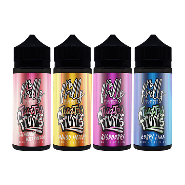 No Frills Collection Twizted Fruits 80ml Shortfill...