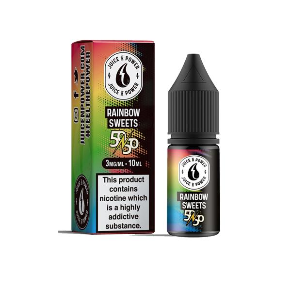 3mg Juice N' Power 10ml E-Liquid (50VG/50PG)