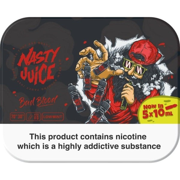 Nasty Juice 3mg 5x10ml Multipack (70VG/30PG)