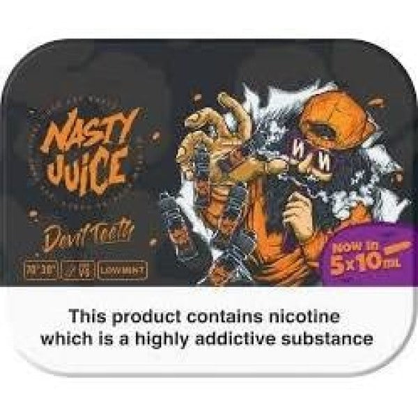 Nasty Juice 3mg 5x10ml Multipack (70VG/30PG)