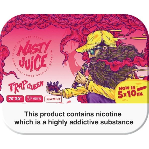 Nasty Juice 3mg 5x10ml Multipack (70VG/30PG)