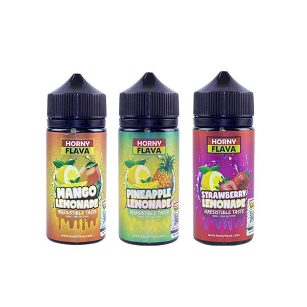 Horny Flava Lemonade Series 0mg 100ml Shortfill (60VG/40PG)