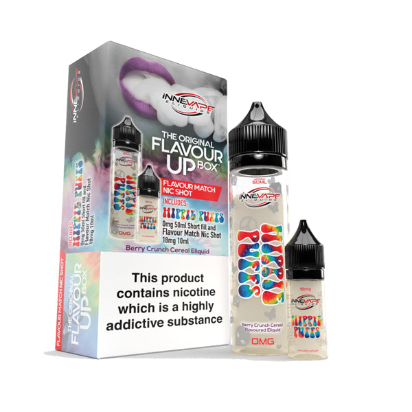 Innevape Flavour Up Box 0mg Shortfill & 18mg Nic Shot (80VG/20PG)