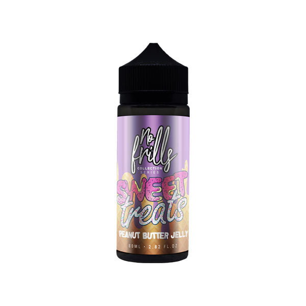 No Frills Collection Sweet Treats 80ml Shortfill 0...