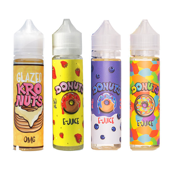 Donuts By Marina Vapes 0mg 60ml Shortfill