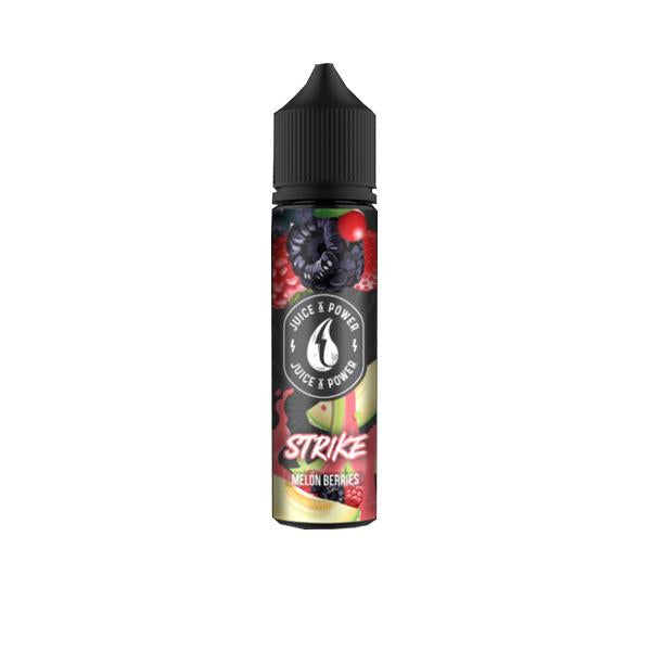 Juice N' Power Fruit Range 50ml Shortfill 0mg (70VG/30PG)