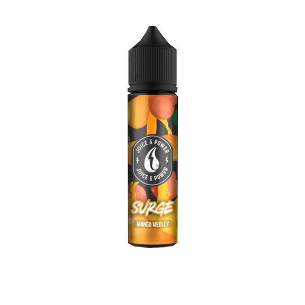 Juice N' Power Fruit Range 50ml Shortfill 0mg (70VG/30PG)