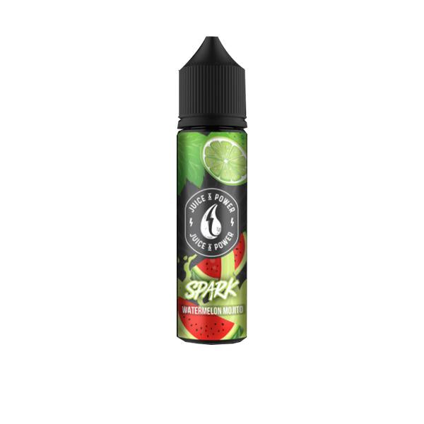 Juice N' Power Fruit Range 50ml Shortfill 0mg (70VG/30PG)