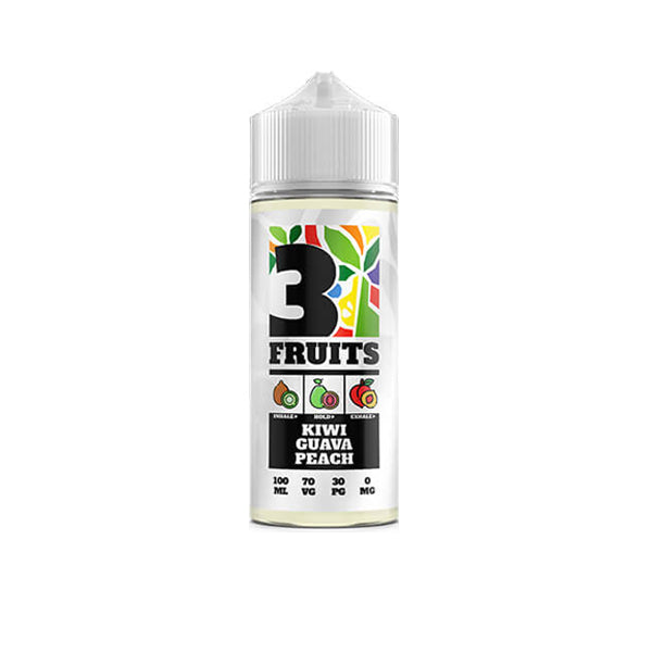 3 Fruits 100ml Shortfill 0mg (70VG/30PG)