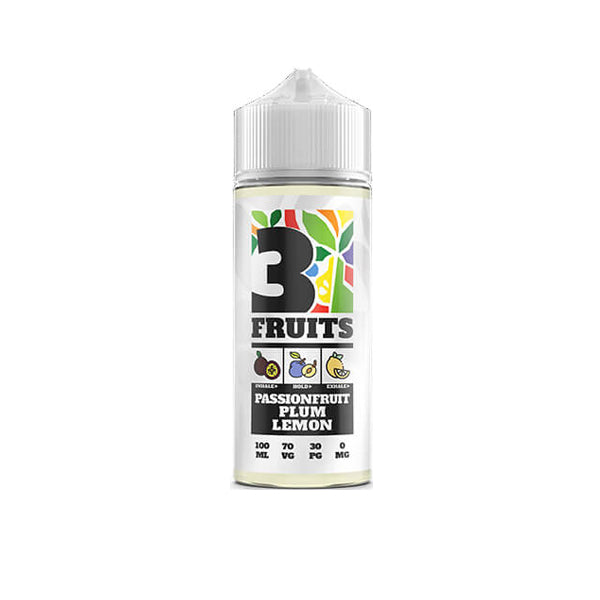 3 Fruits 100ml Shortfill 0mg (70VG/30PG)