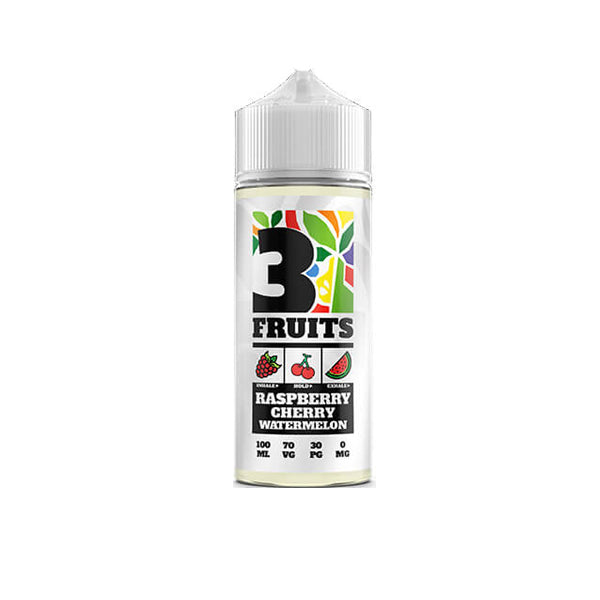 3 Fruits 100ml Shortfill 0mg (70VG/30PG)