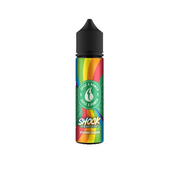 Juice N' Power Shock Series 50ml Shortfill 0mg (70VG/30PG)